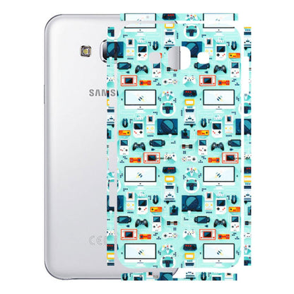 Samsung M/F/Note/Flip and C Phone Skins (All Models) - Gadgets Doodle - 3D Embossed Finish (L-184) Samsung Galaxy E7