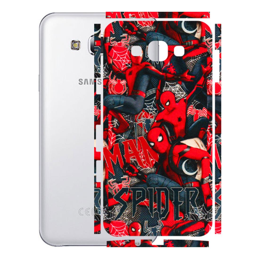 Samsung M/F/Note/Flip and C Phone Skins (All Models) - SpiderMan Cool - 3D Embossed Finish (L-188) Samsung Galaxy E7