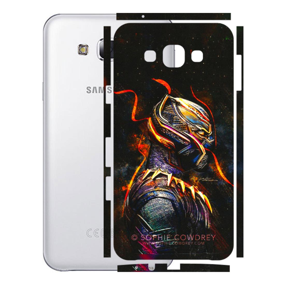 Samsung M/F/Note/Flip and C Phone Skins (All Models) - Black Panther - 3D Embossed Finish (L-190) Samsung Galaxy E7