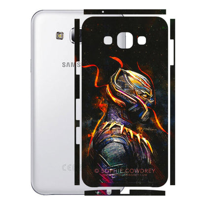 Samsung M/F/Note/Flip and C Phone Skins (All Models) - Black Panther - 3D Embossed Finish (L-190) Samsung Galaxy E7
