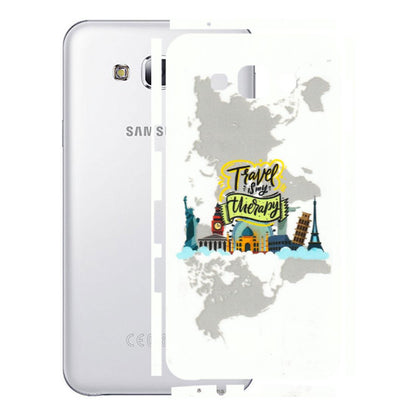 Samsung M/F/Note/Flip and C Phone Skins (All Models) - Travel Therapy - 3D Embossed Finish (L-199) Samsung Galaxy E7