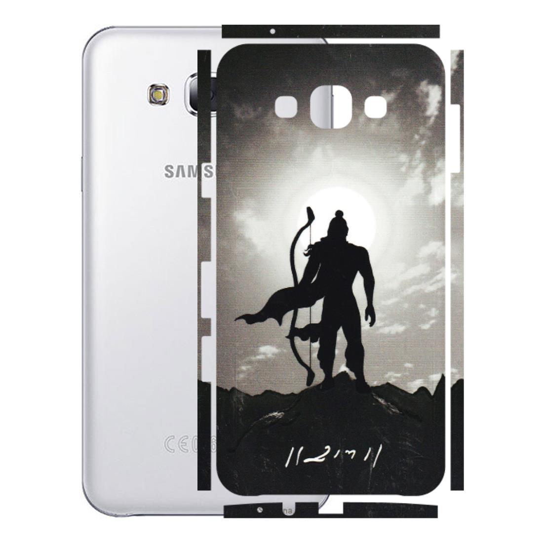 Samsung M/F/Note/Flip and C Phone Skins (All Models) - Jai Siya Ram - 3D Embossed Finish (L-200) Samsung Galaxy E7