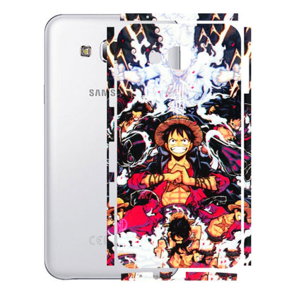Samsung M/F/Note/Flip and C Phone Skins (All Models) - Luffy Anime Character - 3D Embossed Finish (L-203) Samsung Galaxy E7