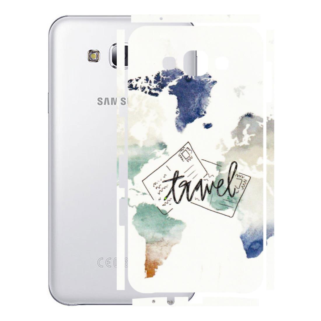 Samsung M/F/Note/Flip and C Phone Skins (All Models) - Travel The World - 3D Embossed Finish (L-232) Samsung Galaxy E7