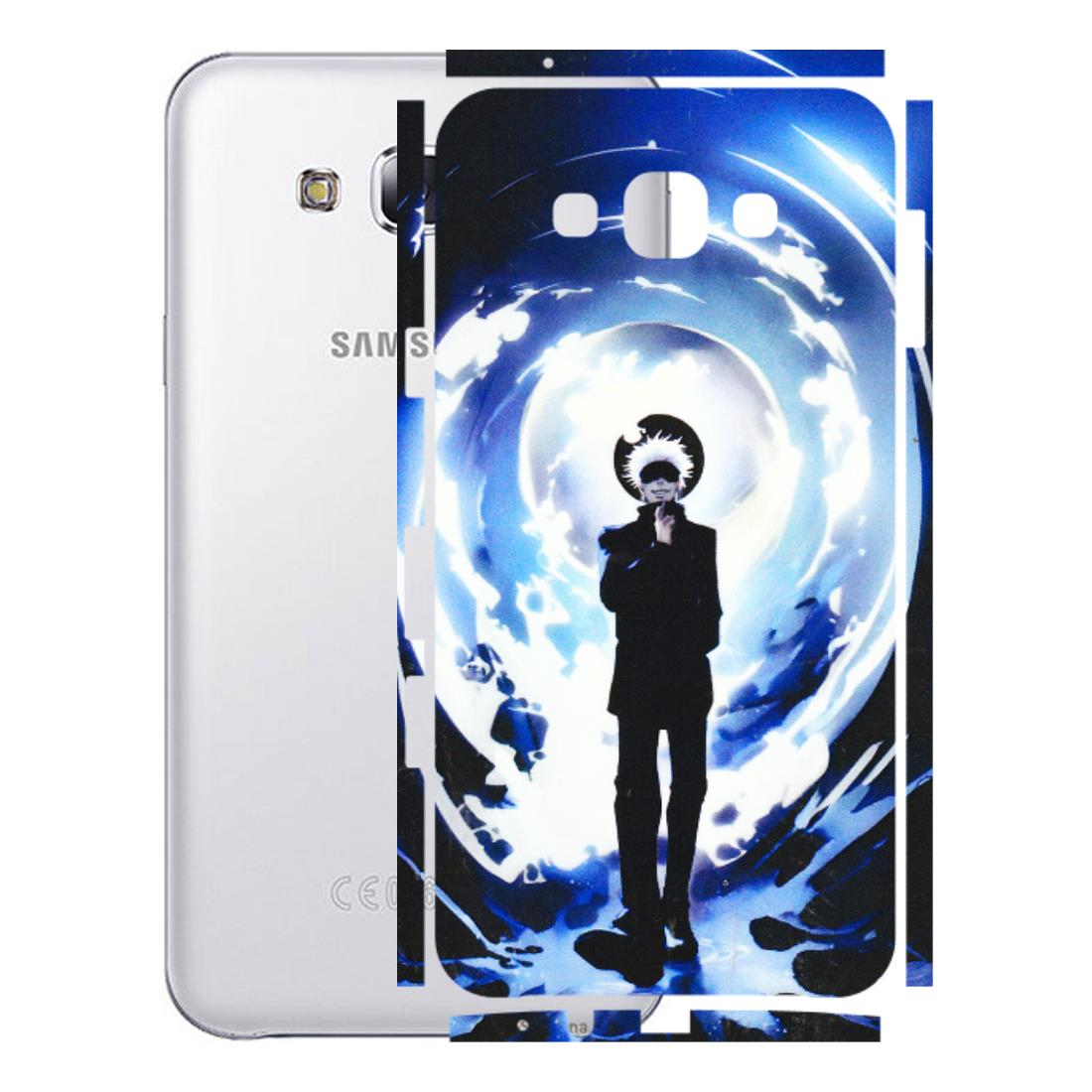 Samsung M/F/Note/Flip and C Phone Skins (All Models) - Satoru Gojo Dark Blue - 3D Embossed Finish (L-235) Samsung Galaxy E7