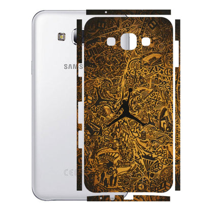 Samsung M/F/Note/Flip and C Phone Skins (All Models) - Premium Gold Basketball Player - 3D Embossed Finish (L-236) Samsung Galaxy E7