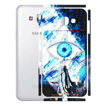 Samsung M/F/Note/Flip and C Phone Skins (All Models) - Gojo Satoru evil eye - 3D Embossed Finish (L-239) Samsung Galaxy E7
