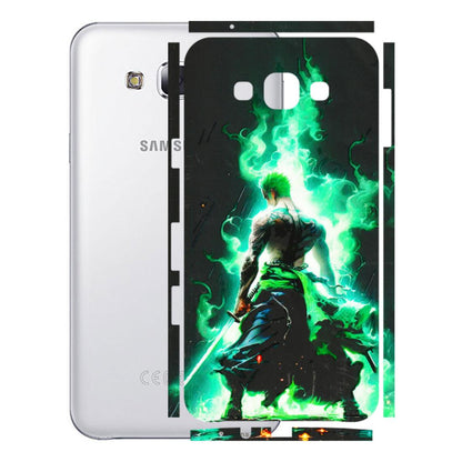 Samsung M/F/Note/Flip and C Phone Skins (All Models) - Zoro Sword - 3D Embossed Finish (L-241) Samsung Galaxy E7