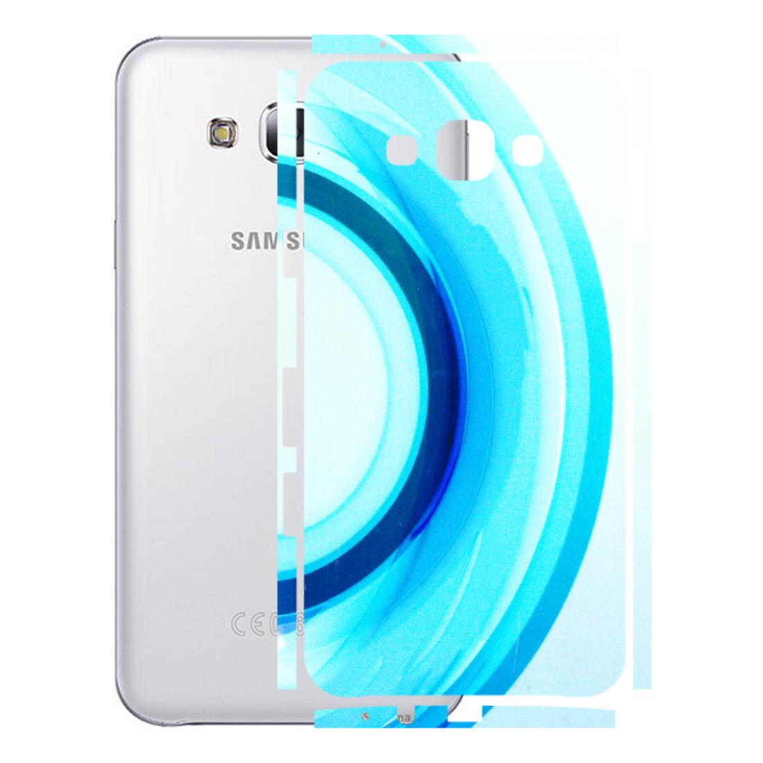 Samsung M/F/Note/Flip and C Phone Skins (All Models) - The Blue Curve - 3D Embossed Finish (L-244) Samsung Galaxy E7