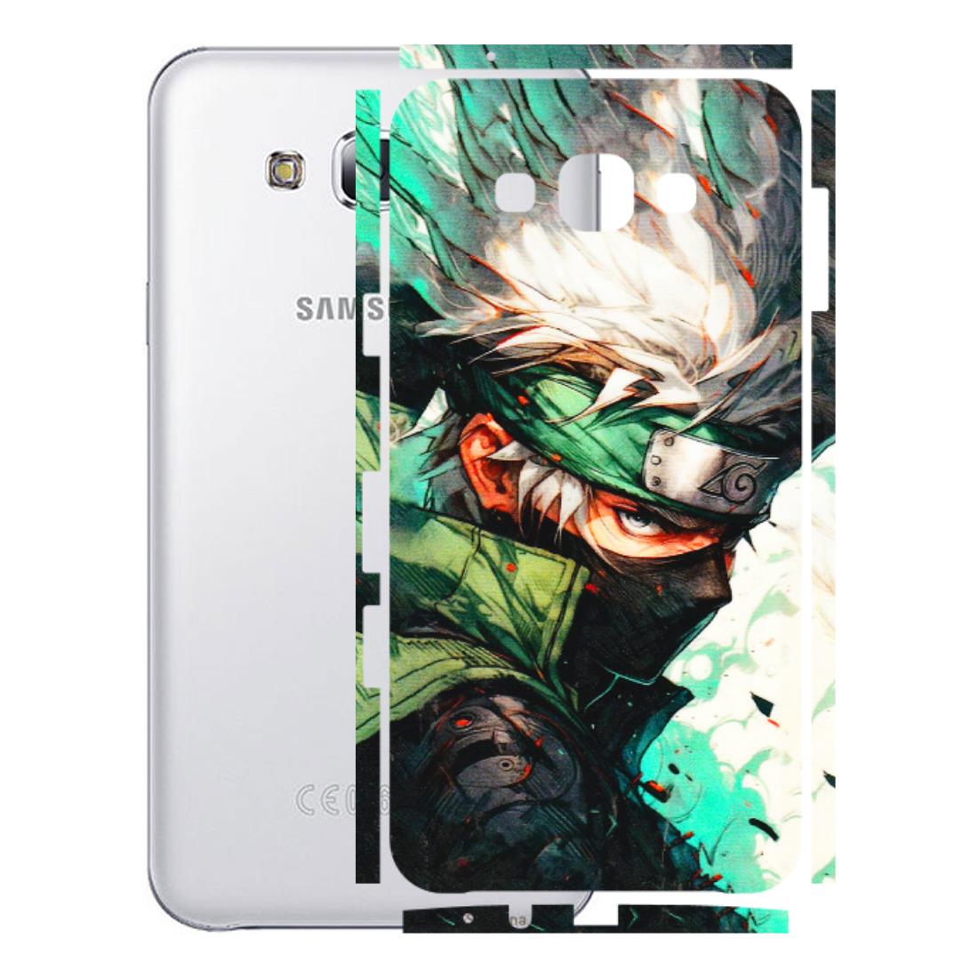 Samsung M/F/Note/Flip and C Phone Skins (All Models) - Kakashi Side Profile - 3D Embossed Finish (L-249) Samsung Galaxy E7