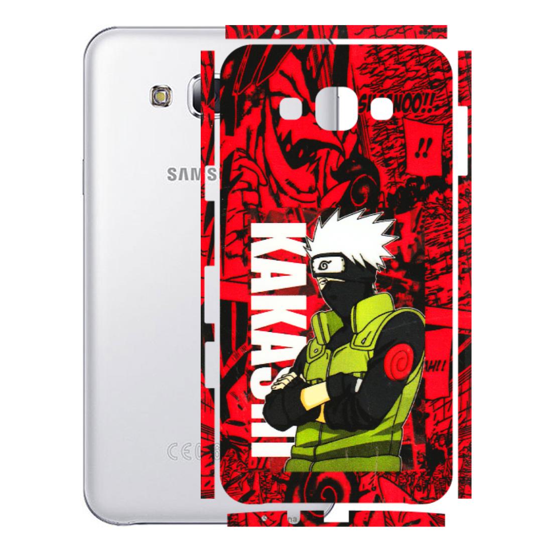 Samsung M/F/Note/Flip and C Phone Skins (All Models) - Kakashi Red Anime - 3D Embossed Finish (L-251) Samsung Galaxy E7