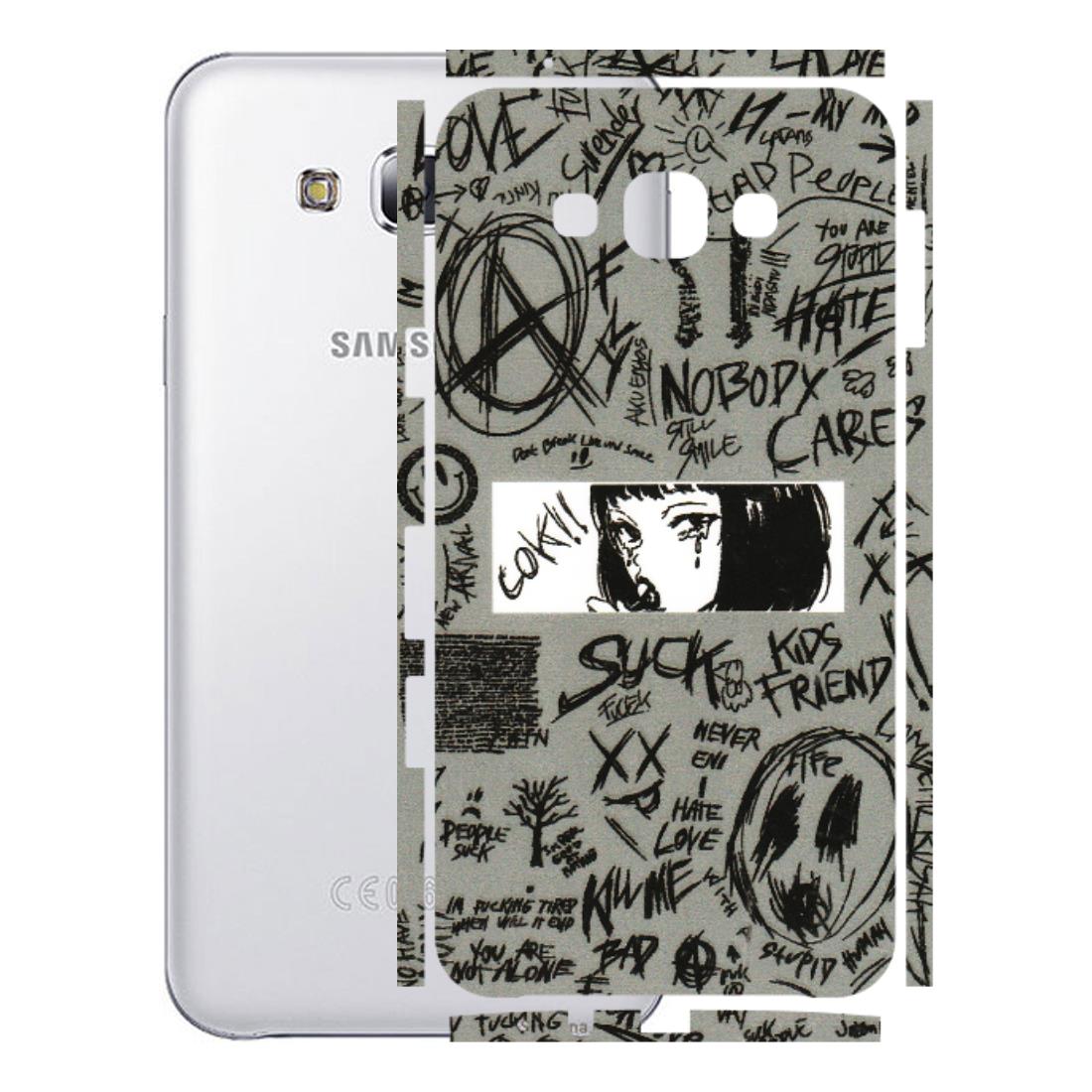 Samsung M/F/Note/Flip and C Phone Skins (All Models) - Never Have Love Anime - 3D Embossed Finish (L-260) Samsung Galaxy E7