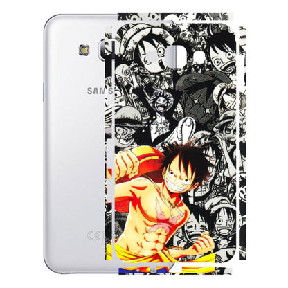 Samsung M/F/Note/Flip and C Phone Skins (All Models) - Anime Comics Games Doodles - 3D Embossed Finish (L-27) Samsung Galaxy E7
