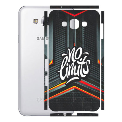 Samsung M/F/Note/Flip and C Phone Skins (All Models) - No Limits - 3D Embossed Finish (L-286) Samsung Galaxy E7