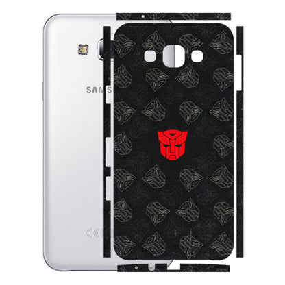 Samsung M/F/Note/Flip and C Phone Skins (All Models) - Transformers Devastation - 3D Embossed Finish (L-301) Samsung Galaxy E7