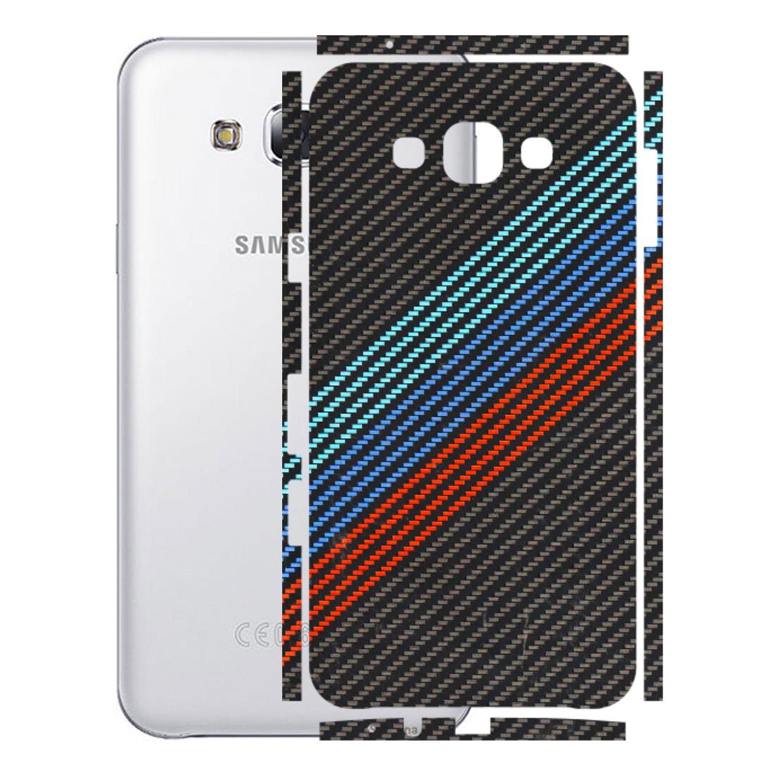 Samsung M/F/Note/Flip and C Phone Skins (All Models) - Carbon BM - 3D Embossed Finish (L-302) Samsung Galaxy E7