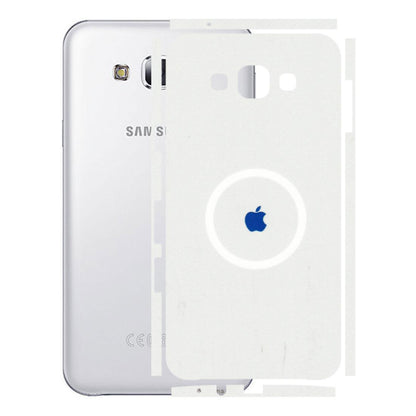 Samsung M/F/Note/Flip and C Phone Skins (All Models) - iPhone Magsafe Logo - 3D Embossed Finish (L-320) Samsung Galaxy E7