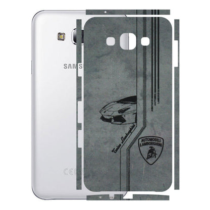 Samsung M/F/Note/Flip and C Phone Skins (All Models) - New Lamborgini Aventador - 3D Embossed Finish (L-321) Samsung Galaxy E7