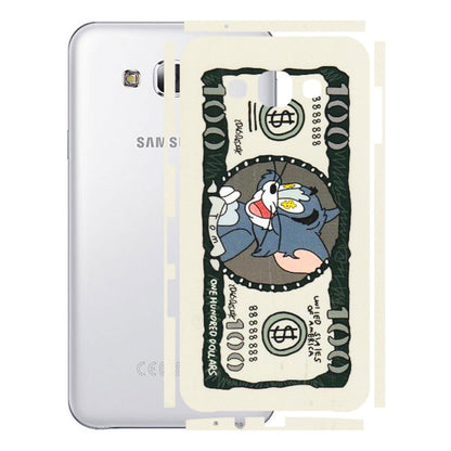 Samsung M/F/Note/Flip and C Phone Skins (All Models) - Tom Hundred Dollar - 3D Embossed Finish (L-324) Samsung Galaxy E7