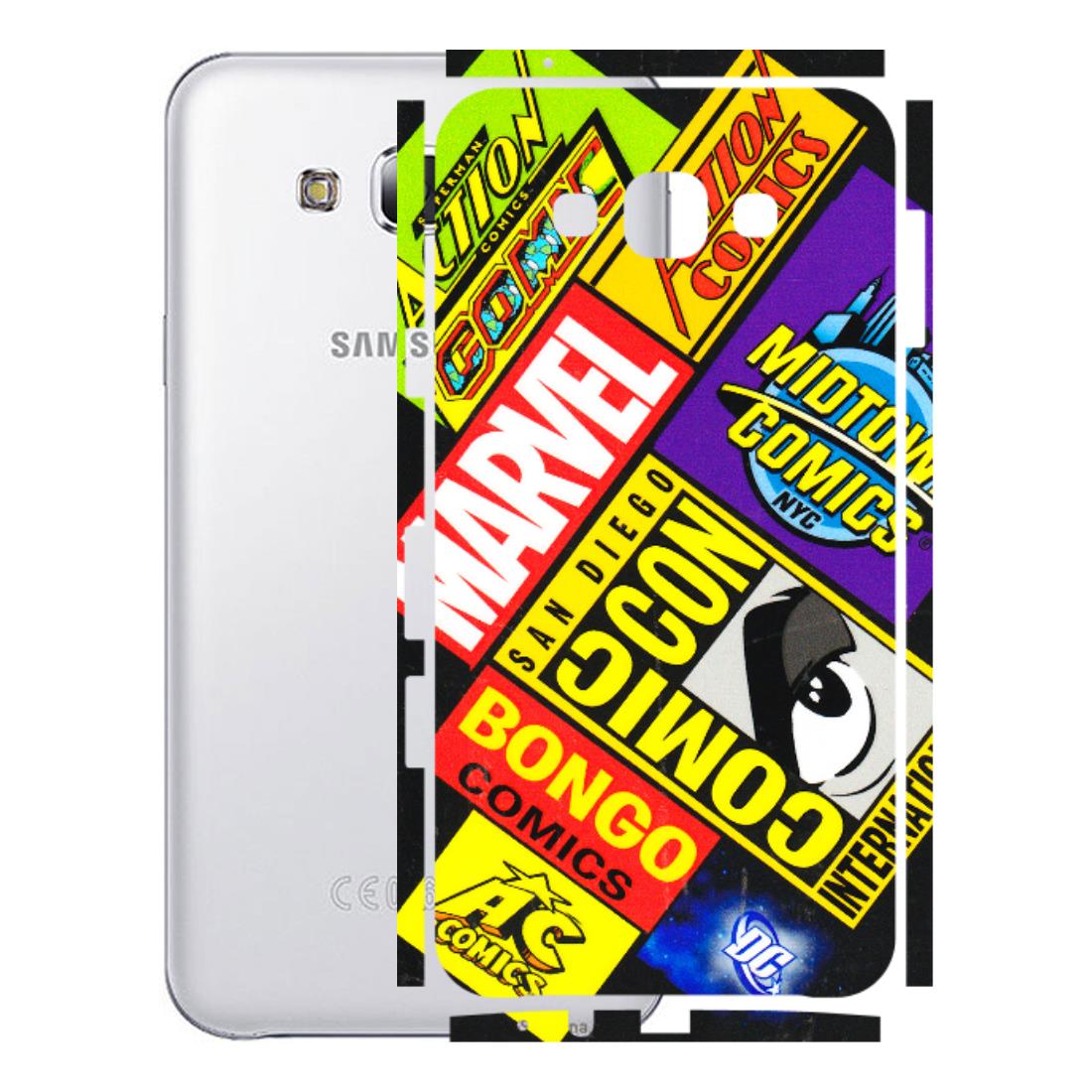 Samsung M/F/Note/Flip and C Phone Skins (All Models) - Bongo Comic Con - 3D Embossed Finish (L-325) Samsung Galaxy E7