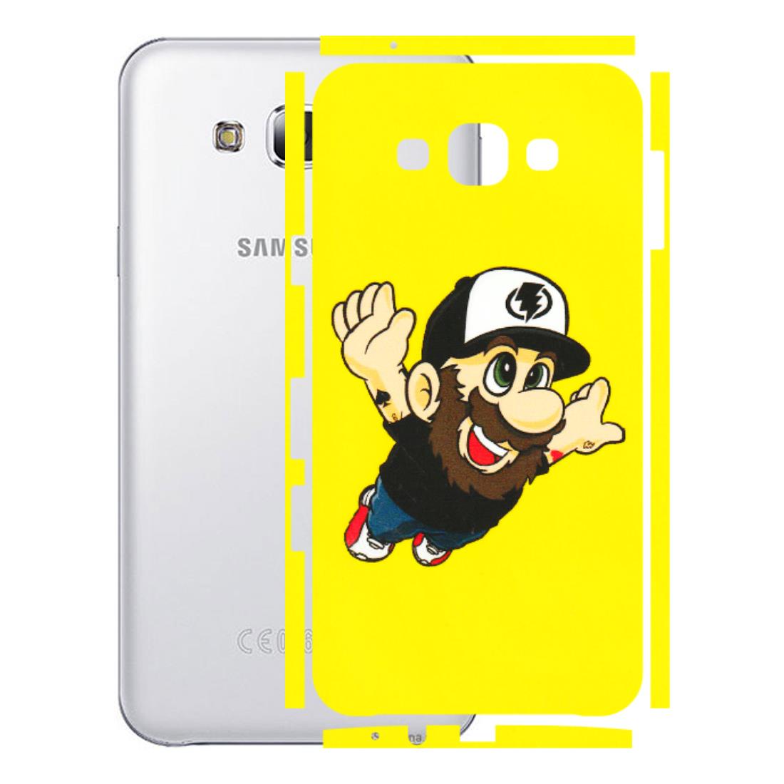 Samsung M/F/Note/Flip and C Phone Skins (All Models) - Flying Beardo - 3D Embossed Finish (L-60) Samsung Galaxy E7