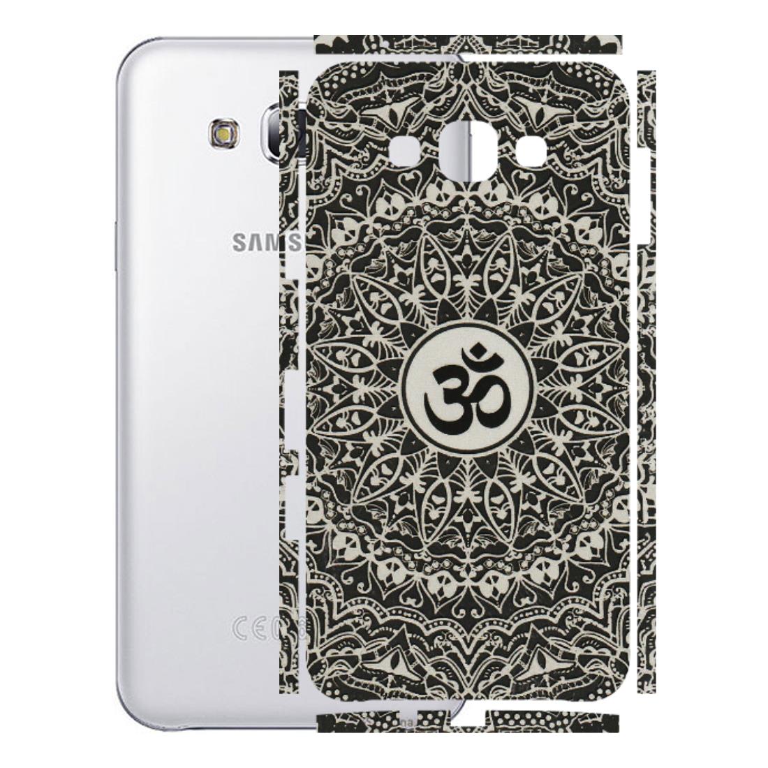 Samsung M/F/Note/Flip and C Phone Skins (All Models) - Aum Elegant Mandala - 3D Embossed Finish (L-62) Samsung Galaxy E7