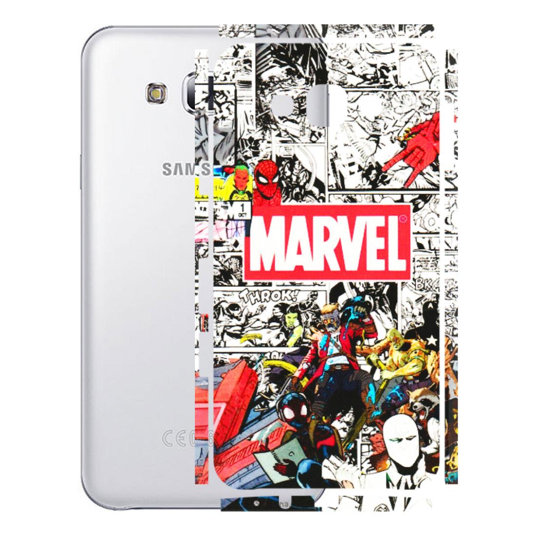 Samsung M/F/Note/Flip and C Phone Skins (All Models) - Marvel Colorful Comic - 3D Embossed Finish (L-64) Samsung Galaxy E7
