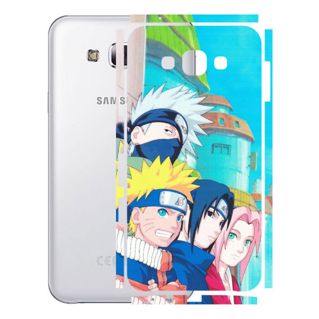 Samsung M/F/Note/Flip and C Phone Skins (All Models) - Team Minato And Kakashi - Matte Finish (M-101) Samsung Galaxy E7