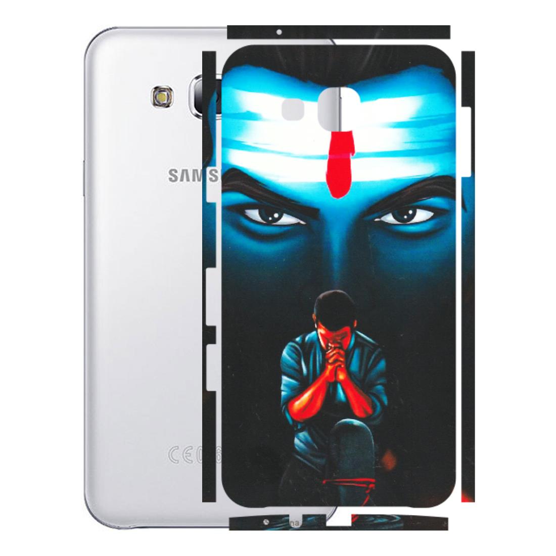 Samsung M/F/Note/Flip and C Phone Skins (All Models) - Mahakal Bhakt - Matte Finish (M-112) Samsung Galaxy E7
