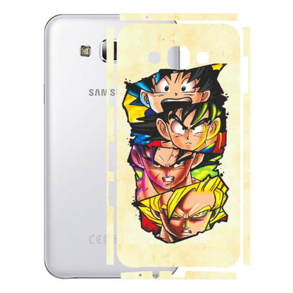 Samsung M/F/Note/Flip and C Phone Skins (All Models) - Angry Multi Anime - Matte Finish (M-113) Samsung Galaxy E7