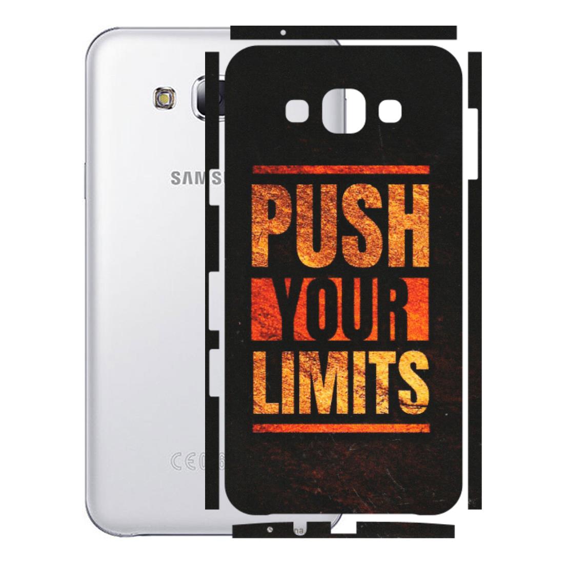 Samsung M/F/Note/Flip and C Phone Skins (All Models) - Push Your Limits - Matte Finish (M-118) Samsung Galaxy E7