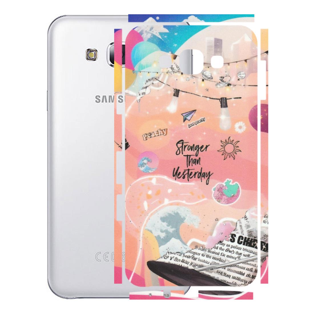 Samsung M/F/Note/Flip and C Phone Skins (All Models) - Stronger Then Yesterday - Matte Finish (M-128) Samsung Galaxy E7