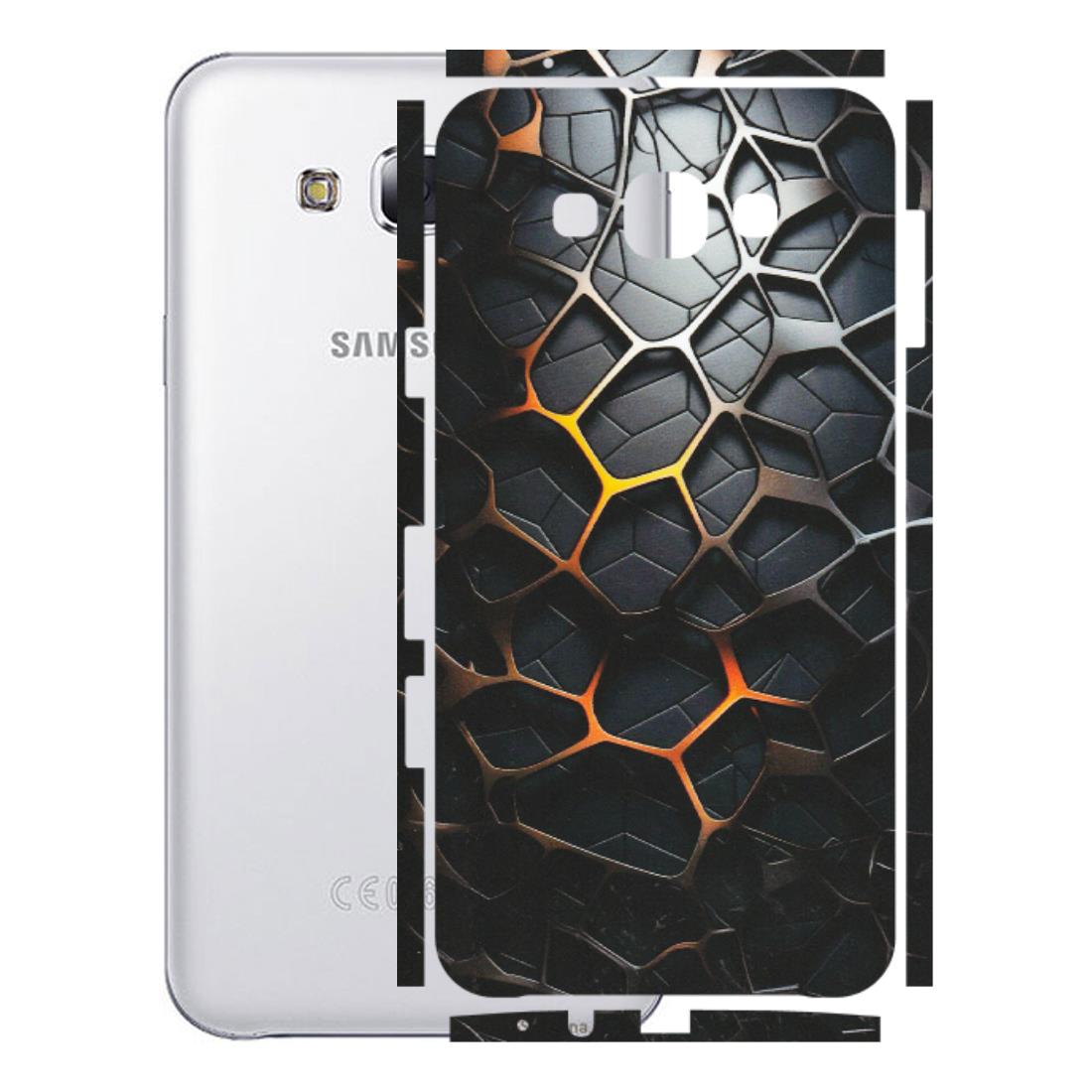 Samsung M/F/Note/Flip and C Phone Skins (All Models) - New Abstract Graphite Tiles - Matte Finish (M-130) Samsung Galaxy E7