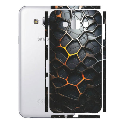 Samsung M/F/Note/Flip and C Phone Skins (All Models) - New Abstract Graphite Tiles - Matte Finish (M-130) Samsung Galaxy E7