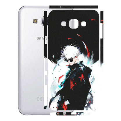 Samsung M/F/Note/Flip and C Phone Skins (All Models) - Gojo Powerful Charater Kaisen Anime - Matte Finish (M-144) Samsung Galaxy E7