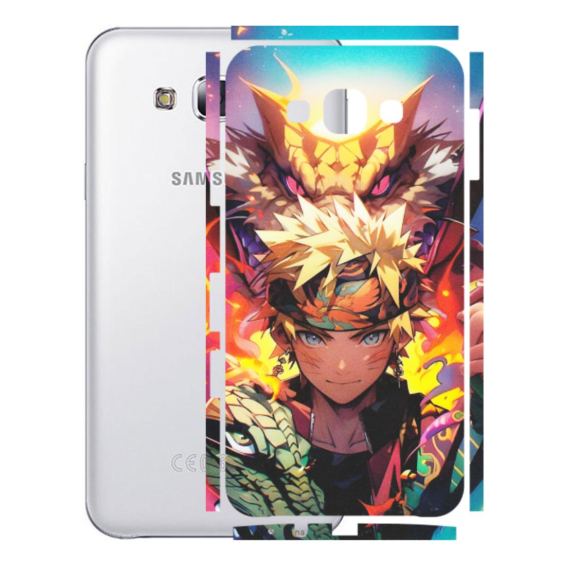 Samsung M/F/Note/Flip and C Phone Skins (All Models) - Angry Naruto Anime - Matte Finish (M-148) Samsung Galaxy E7