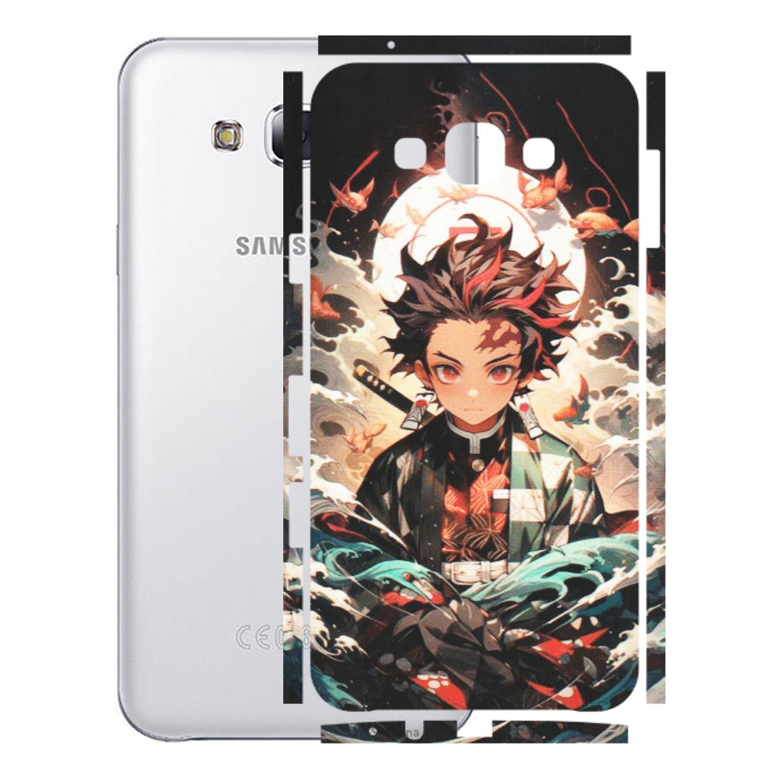 Samsung M/F/Note/Flip and C Phone Skins (All Models) - Tanjiro Demon Slayer Anime - Matte Finish (M-158) Samsung Galaxy E7