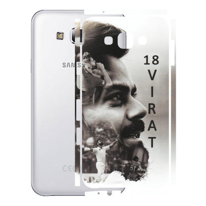 Samsung M/F/Note/Flip and C Phone Skins (All Models) - Virat Kohli Cricketer - Matte Finish (M-163) Samsung Galaxy E7