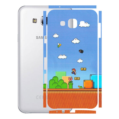 Samsung M/F/Note/Flip and C Phone Skins (All Models) - Mario Game Scene - Matte Finish (M-24) Samsung Galaxy E7