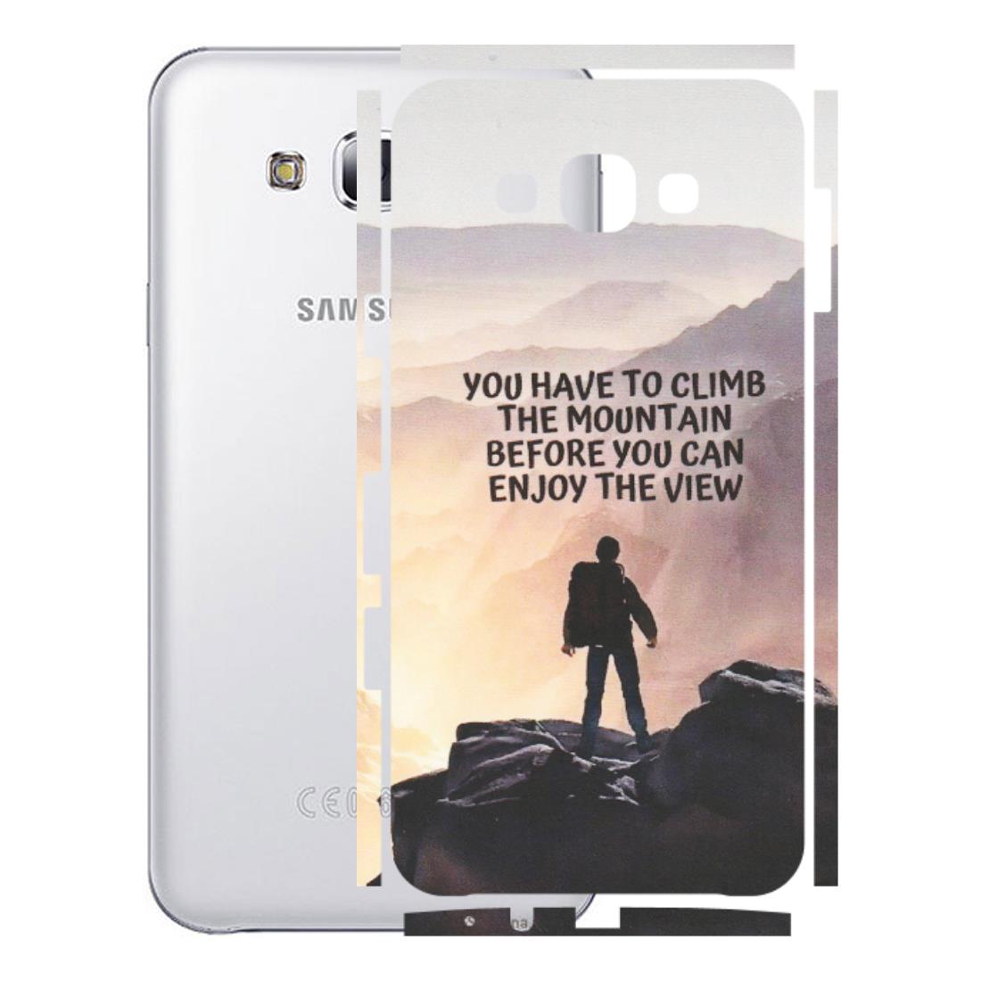 Samsung M/F/Note/Flip and C Phone Skins (All Models) - Motivational Hiking Mountain - Matte Finish (M-28) Samsung Galaxy E7