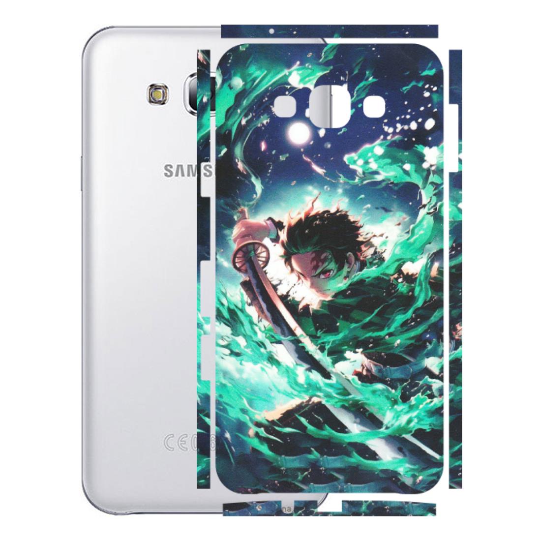 Samsung M/F/Note/Flip and C Phone Skins (All Models) - Sword Fighter Anime - Matte Finish (M-29) Samsung Galaxy E7