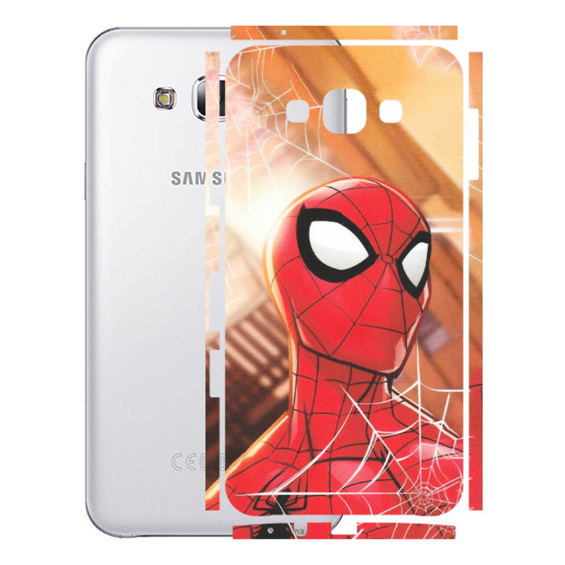 Samsung M/F/Note/Flip and C Phone Skins (All Models) - Spiderman Face New - Matte Finish (M-41) Samsung Galaxy E7