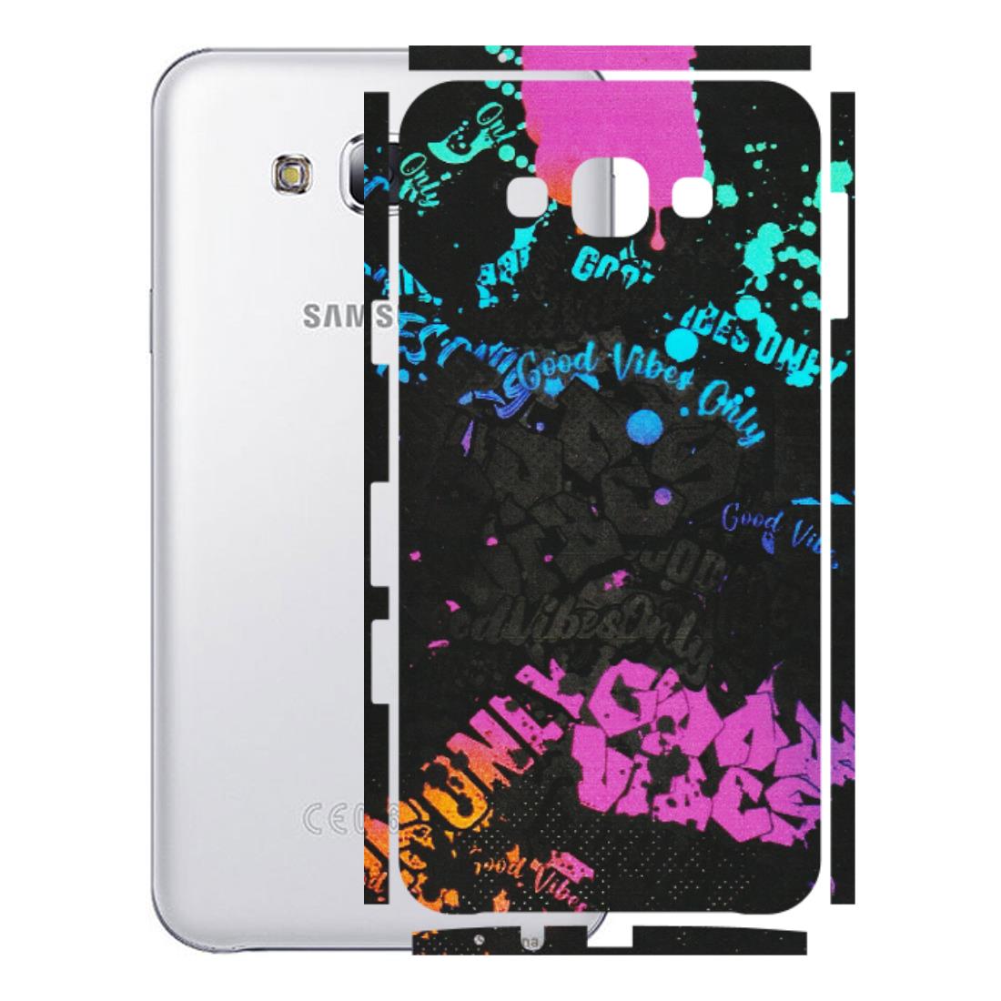 Samsung M/F/Note/Flip and C Phone Skins (All Models) - Majestic Black Vibes - Matte Finish (M-62) Samsung Galaxy E7