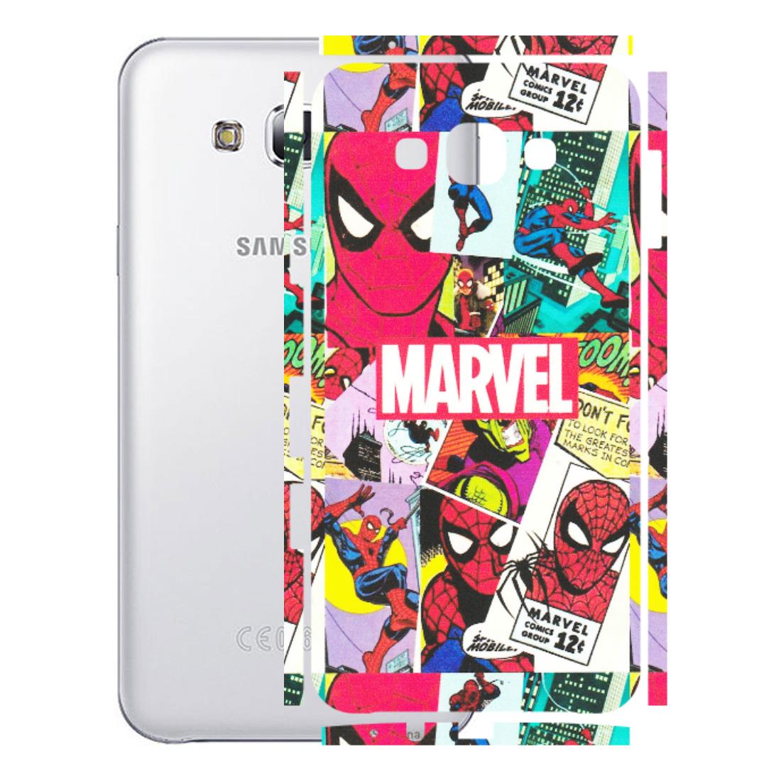 Samsung M/F/Note/Flip and C Phone Skins (All Models) - Marvel Comic Spiderman Grafitti - Matte Finish (M-72) Samsung Galaxy E7