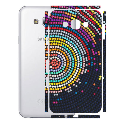 Samsung M/F/Note/Flip and C Phone Skins (All Models) - Rainbow Dot Mandala - Matte Finish (M-97) Samsung Galaxy E7