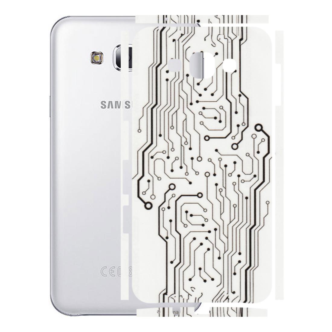 Samsung M/F/Note/Flip and C Phone Skins (All Models) - Tech Circuits - Transparent Finish (T-03) Samsung Galaxy E7