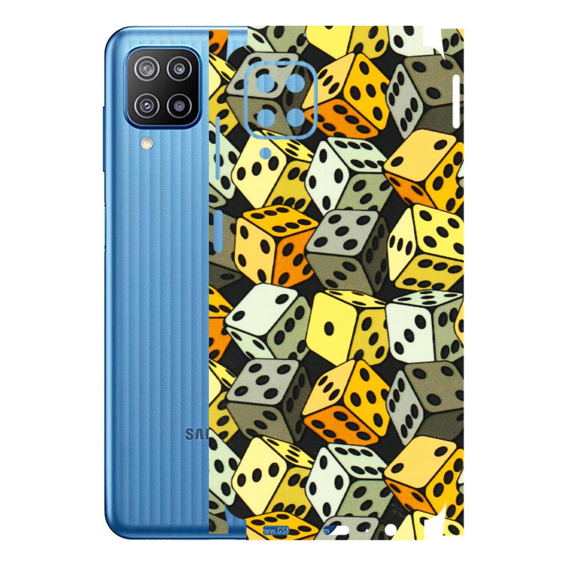 Samsung M/F/Note/Flip and C Phone Skins (All Models) - Dices Of Life - 3D Embossed Finish (L-04) Samsung Galaxy F12