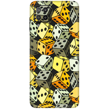 Samsung M/F/Note/Flip and C Phone Skins (All Models) - Dices Of Life - 3D Embossed Finish (L-04) Samsung Galaxy F12