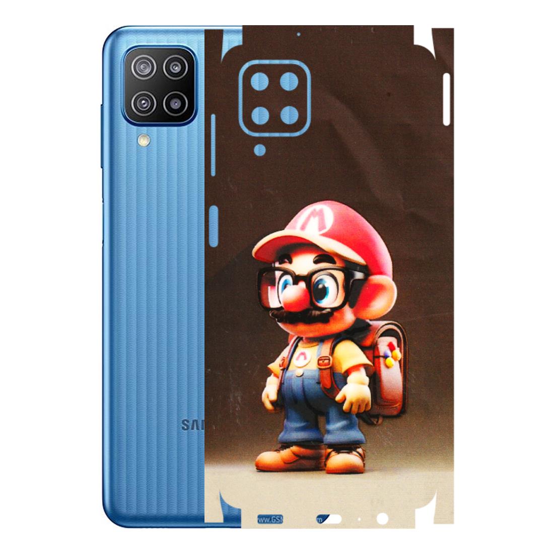 Samsung M/F/Note/Flip and C Phone Skins (All Models) - Little Mario - 3D Embossed Finish (L-119) Samsung Galaxy F12