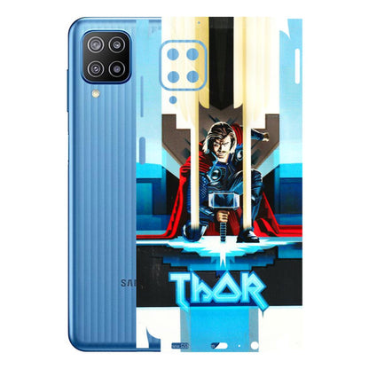 Samsung M/F/Note/Flip and C Phone Skins (All Models) - Thor - 3D Embossed Finish (L-137) Samsung Galaxy F12